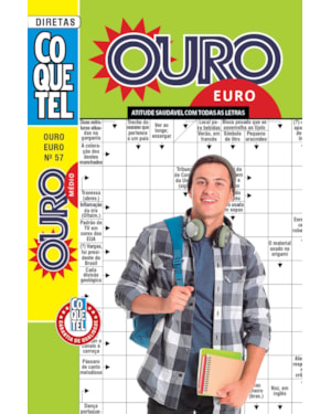 Palavras-cruzadas diretas coquetel ouro euro 57: nível médio
