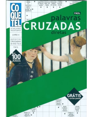 PALAVRAS CRUZADAS DIRETAS - FÁCIL LIVRO 4