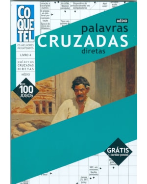 PALAVRAS CRUZADAS DIRETAS - MÉDIO LIVRO 4