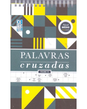 PALAVRAS CRUZADAS - NÍVEL MÉDIO - VOLUME 10
