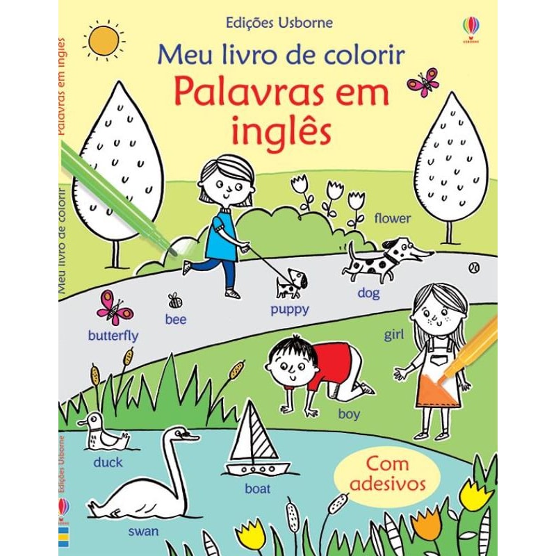 PALAVRAS EM INGLÊS : MEU LIVRO DE COLORIR