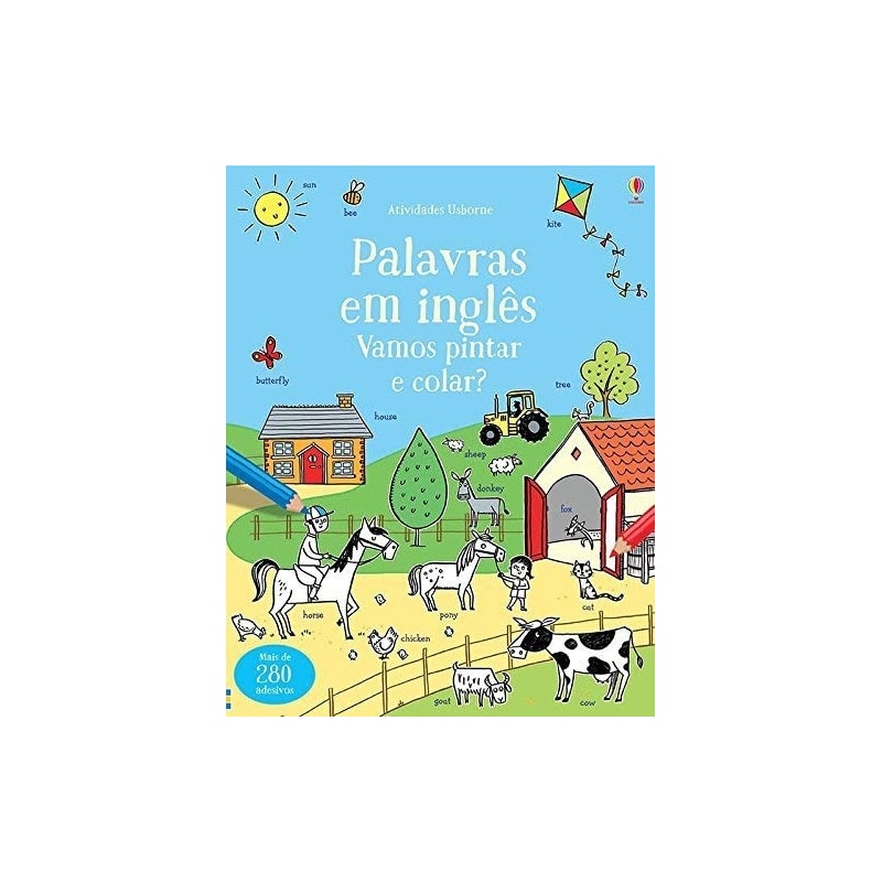 PALAVRAS EM INGLÊS : VAMOS PINTAR E COLAR?