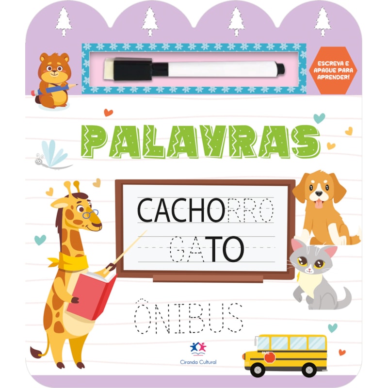 Palavras - Escreva e apague para aprender