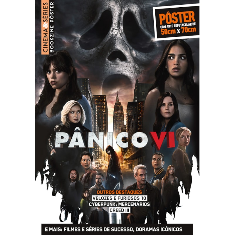 PÂNICO 6 - SUPERPÔSTER CINEMA E SÉRIES