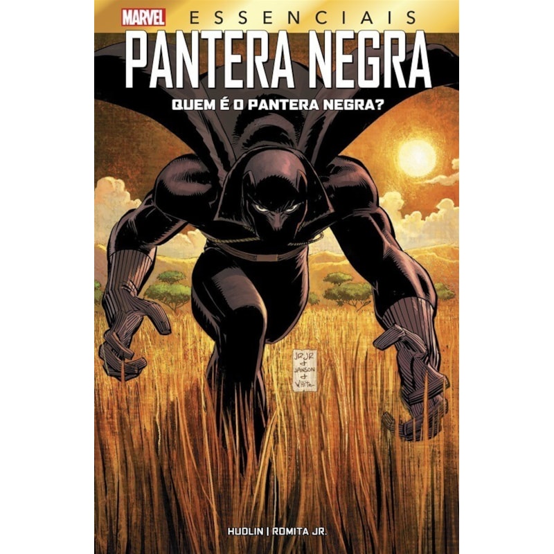 Pantera negra: quem é o pantera negra?: marvel essenciais