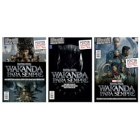 PANTERA NEGRA: WAKANDA PARA SEMPRE - COLEÇÃO 3 PÔSTERES - SUPERPÔSTER MUNDO DOS SUPER-HERÓIS