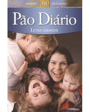 PAO DIARIO 18 - LETRA GRANDE BROCHURA - 2015