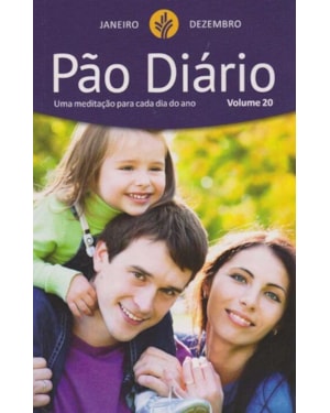 PÃO DIÁRIO 2017 - VOLUME 20