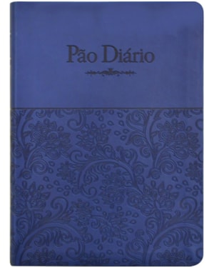 PAO DIARIO DEVOCIONAL,CONFIANÇA - CAPA COURO FLEXÍVEL