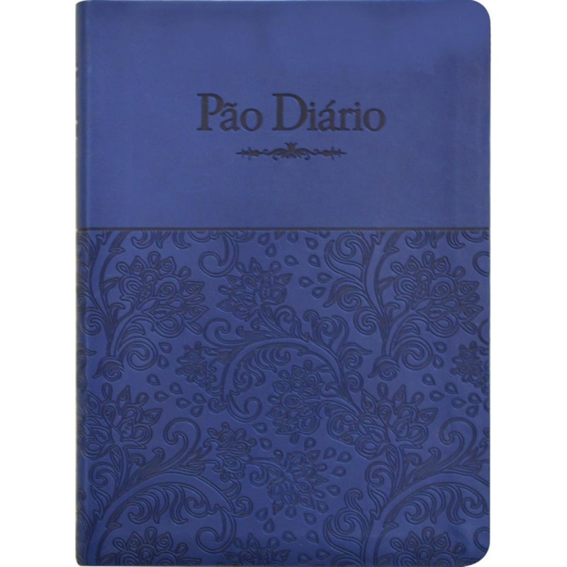 PAO DIARIO DEVOCIONAL,CONFIANÇA - CAPA COURO FLEXÍVEL