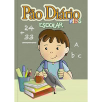 Pão diário kids escolar - quadro negro