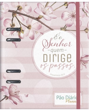 PÃO DIÁRIO PLANNER - FLOR DE CEREJEIRA