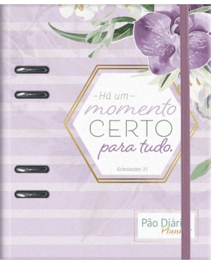 PÃO DIÁRIO PLANNER - ORQUÍDEA