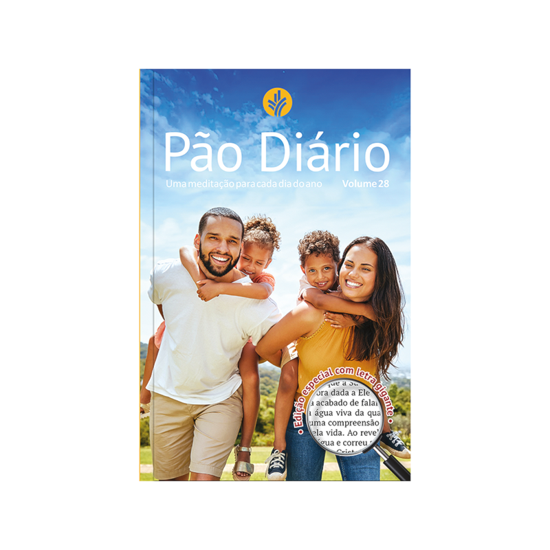 Pão Diário vol. 28 - Uma meditação para cada dia do ano- Letra gigante - Famíia