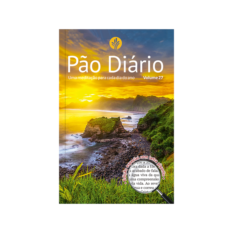 PÃO DIÁRIO VOLUME 27 LETRA GIGANTE PAISAGEM: UMA MEDITAÇÃO PARA CADA DIA DO ANO