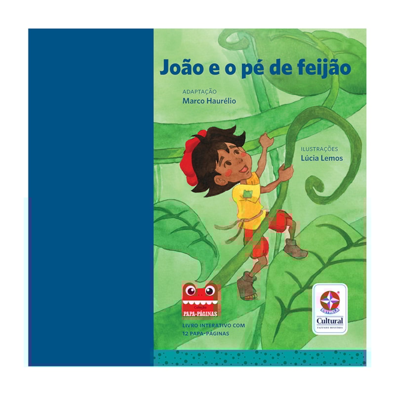 PAPA-PÁGINAS - JOÃO E O PÉ DE FEIJÃO - LIVRO INTERATIVO COM 12 MARCADORES DE PÁGINA QUE COMPLETAM A HISTÓRIA