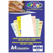 PAPEL OFFPAPERS OPALINE A4 BRANCO 180G/M² 50 FLS