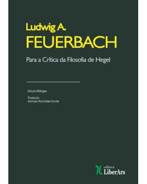 PARA A CRÍTICA DA FILOSOFIA DE HEGEL - 2ª EDIÇÃO