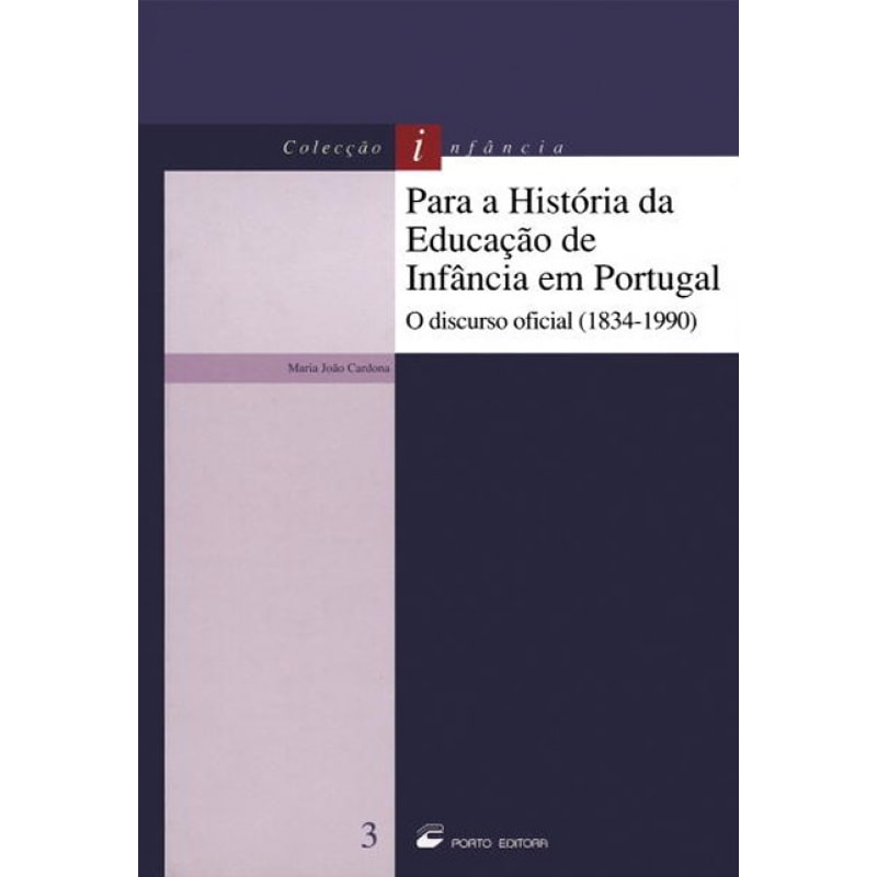 PARA A HISTORIA DA EDUCACAO DE INFANCIA EM PORTUGAL