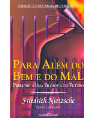 PARA ALEM DO BEM E DO MAL