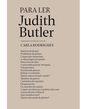 Para ler Judith Butler