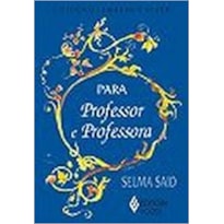 PARA PROFESSOR E PROFESSORA