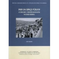 PARA UM ESPACO PUBLICO - 1ª