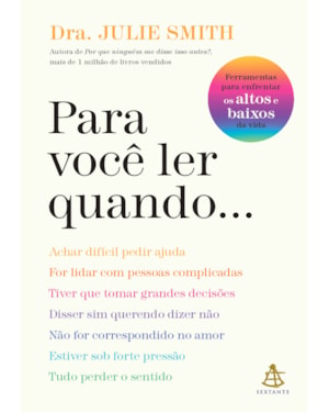 PARA VOCÊ LER QUANDO...