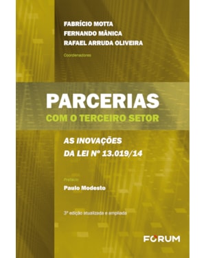Parcerias com o terceiro setor: as inovações da lei nº 13.019/14
