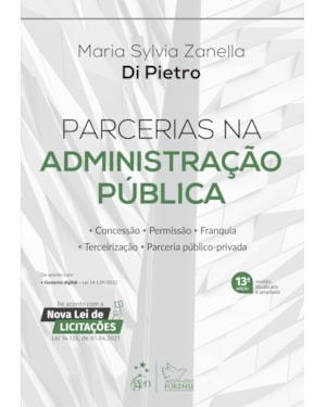 PARCERIAS NA ADMINISTRAÇÃO PÚBLICA - 13ª EDIÇÃO 2022