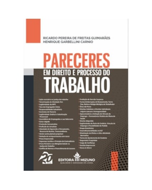 PARECERES EM DIREITO E PROCESSO DO TRABALHO