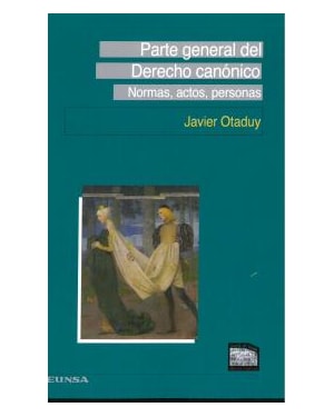 PARTE GENERAL DEL DERECHO CANÓNICO