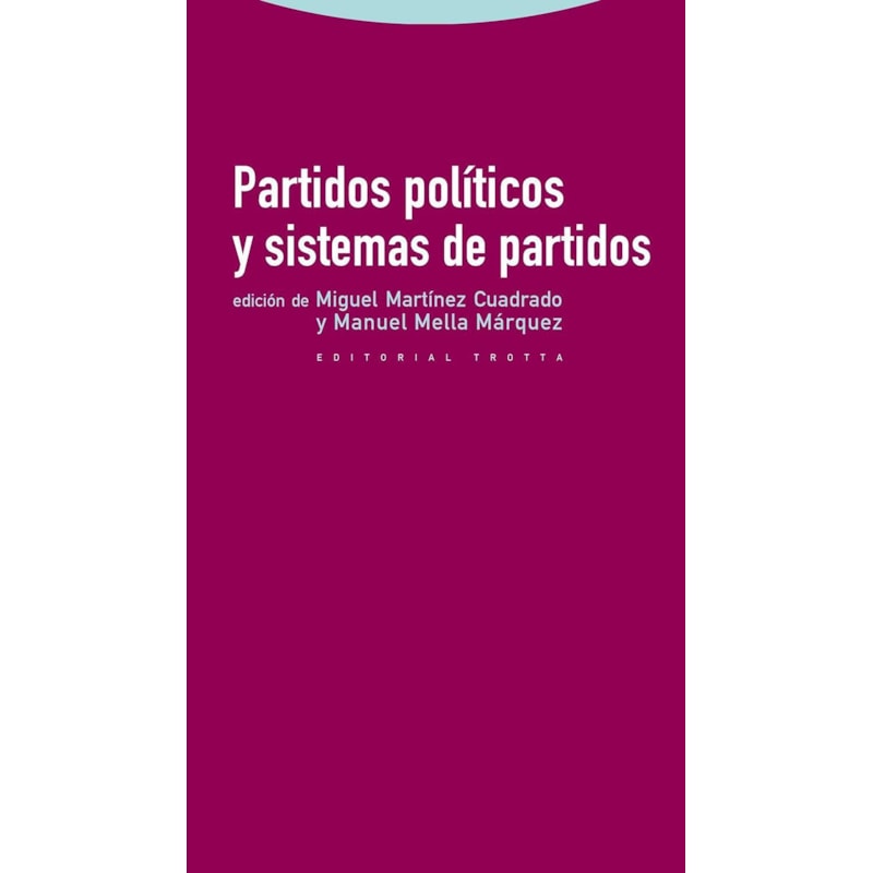 PARTIDOS POLITICOS Y SISTEMAS DE PARTIDOS - COL.ESTRUCTURAS Y PROCESOS. CIE - 1