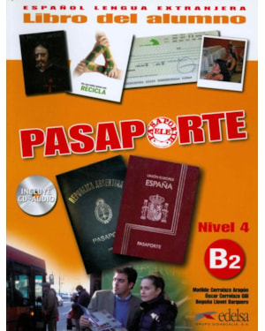 PASAPORTE 4 - LIBRO DEL ALUMNO B2 + CD-AUDIO