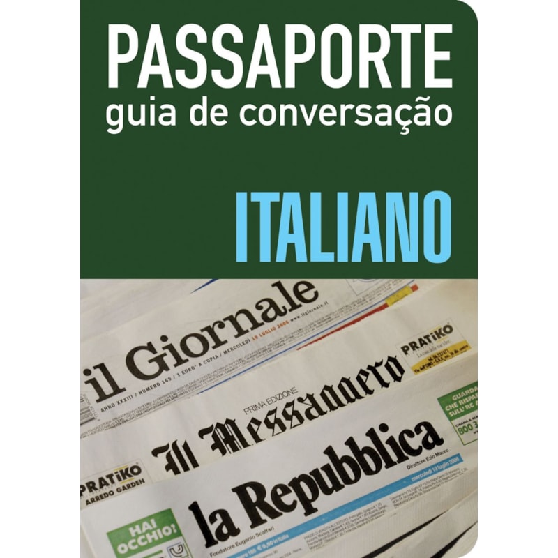 PASSAPORTE - GUIA DE CONVERSAÇÃO - ITALIANO