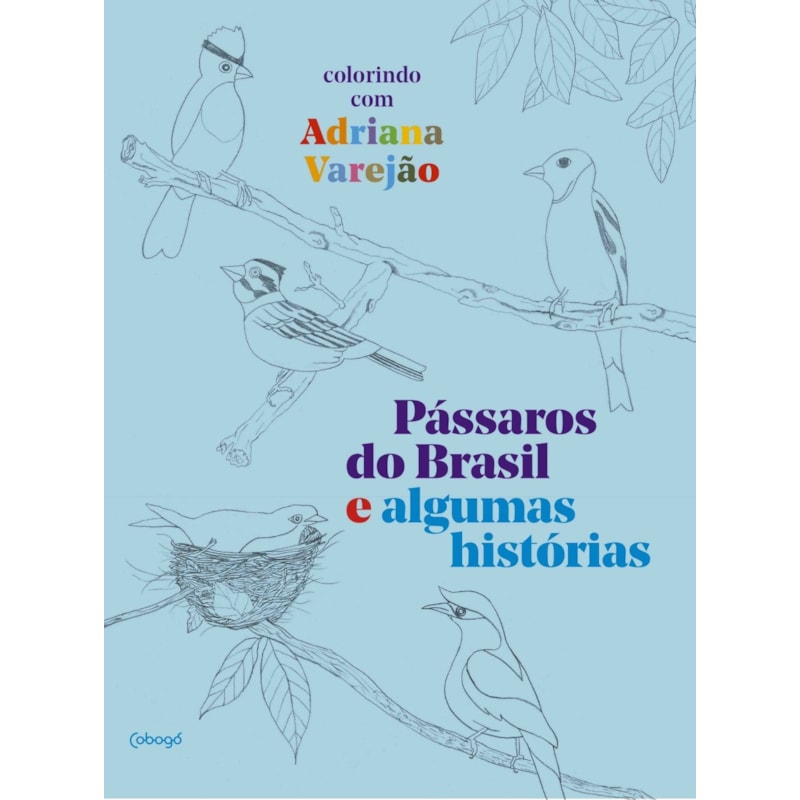 PÁSSAROS DO BRASIL E ALGUMAS HISTÓRIAS: COLORINDO COM ADRIANA VAREJÃO