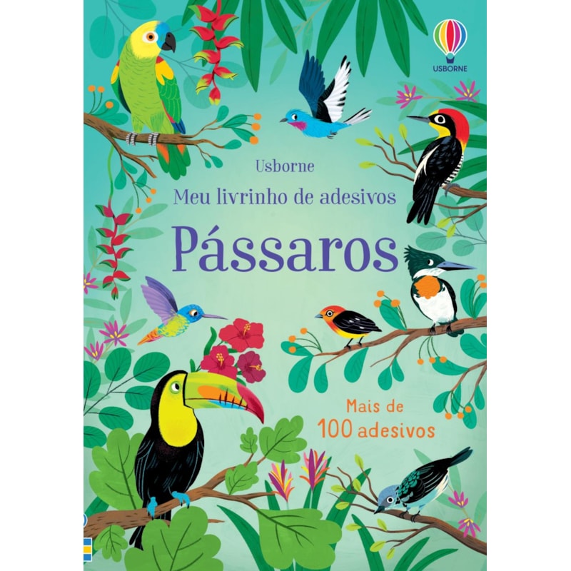PÁSSAROS: MEU LIVRINHO DE ADESIVOS