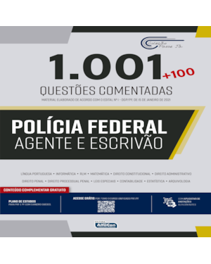 PASSE JÁ - 1001 POLÍCIA FEDERAL: AGENTE E ESCRIVÃO