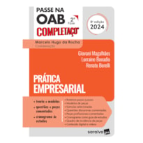 PASSE NA OAB 2ª FASE COMPLETAÇO®: PRÁTICA EMPRESARIAL - 8ª EDIÇÃO 2024