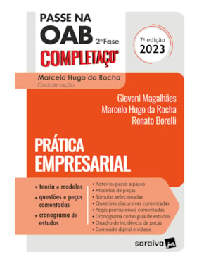 PASSE NA OAB 2ª FASE - FGV - PRÁTICA EMPRESARIAL - 7ª EDIÇÃO 2023