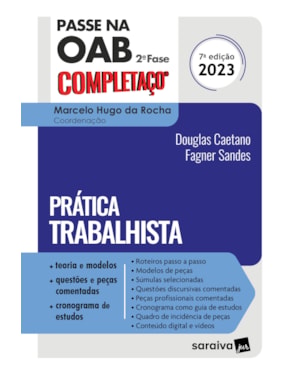 PASSE NA OAB 2ª FASE - FGV - PRÁTICA TRABALHISTA - 7ª EDIÇÃO 2023