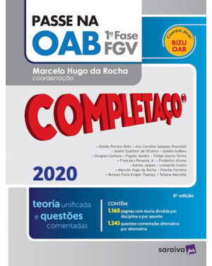 PASSE NA OAB - COMPLETAÇO® - 1ª FASE FGV - TEORIA UNIFICADA
