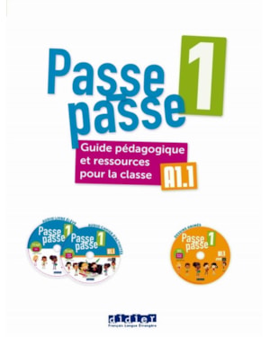 PASSE - PASSE 1 - GUIDE PEDAGOGIQUE + 2 CD MP3 + DVD
