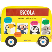 PASSEIO ANIMADO - UM LIVRO COM ABAS: ESCOLA