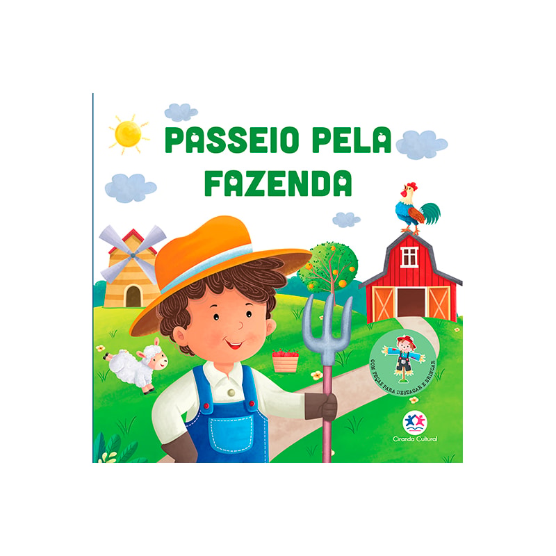 PASSEIO PELA FAZENDA - COM PEÇAS PARA DESTACAR E BRINCAR