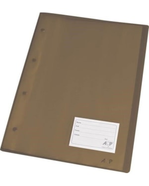 PASTA CATÁLOGO ACP 10 ENVELOPES FUMÊ