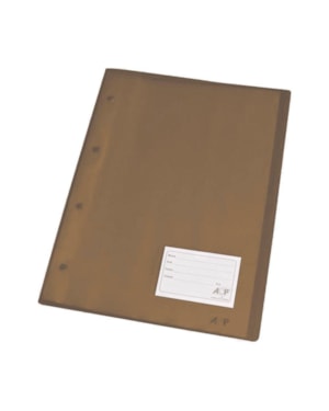PASTA CATÁLOGO ACP 20 ENVELOPES FUMÊ