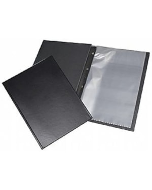 PASTA CATALOGO KAZ 20  ENVELOPES PRETA