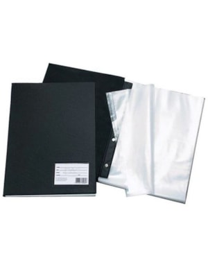 PASTA CATÁLOGO KAZ 20 ENVELOPES PRETA