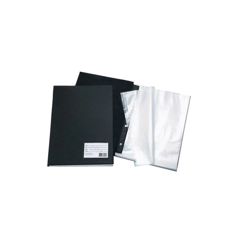 PASTA CATÁLOGO KAZ 20 ENVELOPES PRETA